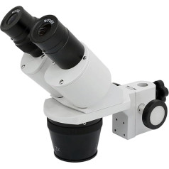 Microscope Accessories 10x20x30x40x Binoculars Head for Stereo Microscope with 10x Eyepiece for PCB Inspection, Soldering, Repair, Industrial Microscopes, Durability and Reliable Performance (10x20x30
