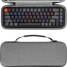 GEEKRIA Shield 65% Compact Keyboard Case, Hard Case Travel Bag for 68 Keys, Compact Mechanical Gaming Keyboard