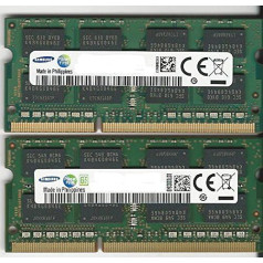 Samsung M471B1G73BH0-YK0 16GB Kit (DDR3L SO-DIMM PC3-12800 1600 MHz 1.35V Low Voltage CL-11)