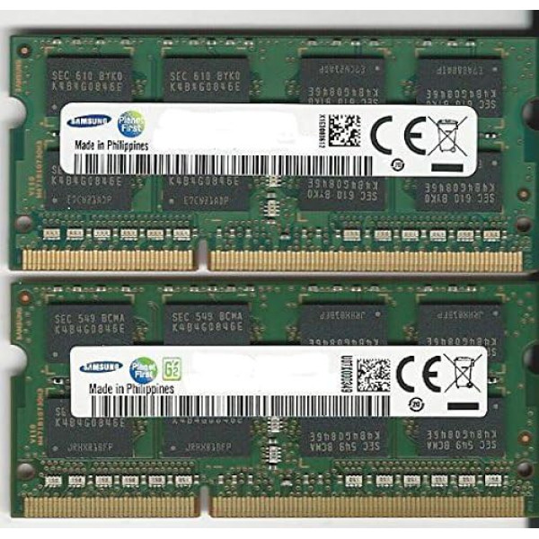 Samsung M471B1G73BH0-YK0 16GB Kit (DDR3L SO-DIMM PC3-12800 1600 MHz 1.35V Low Voltage CL-11)