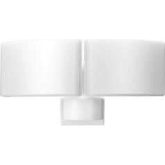 TOS DUO LED 2x20W dubultais prožektors dārzam, 2x1600lm, IP65, 4000K, PC, balts
