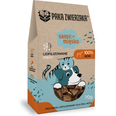 Paka Zwierzaka tikai gaļas kārums zirgiem 70g
