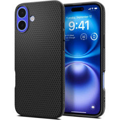 Spigen Aizsargvāciņš iPhone 16 Plus Liquid Air - melns