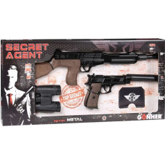 Slepenā aģenta komplekts ar binokli