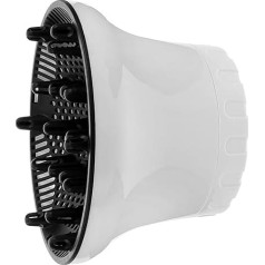 SAFIGLE Verstellbarer Haartrockner Diffusor für Lockiges Haar Universeller Diffusoraufsatz für Effizientes Trocknen und Styling für Dickes und Diffusor