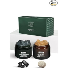 Dear D. Box Kit Skin Care for Premium Face | 2-Step Routine with Clarifying Face Wash, Regenerating Face Scrub | Set Skin Creams for Men Gift Made in Italy