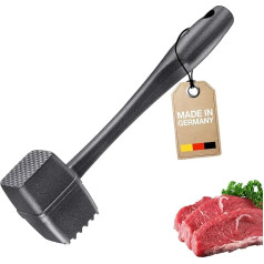 Westmark Robusto-Special Black Edition Meat Tenderiser - Double-Sided Cutlet Tenderiser - Meat Hammer for Cutlets & Steak - Anthracite