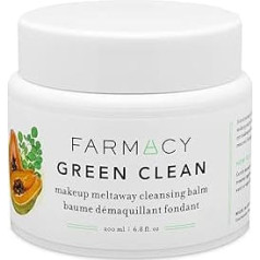 Farmacy Natural Makeup Remover - Green Clean Makeup Meltaway Cleansing Balm Cosmetic, 200 ml