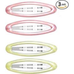 Yzurbu 4 Large Hair Clips Oval Hair Clips French Hair Accessories for Thin and Thick Hair