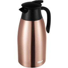 Tiken 2L Thermos Flask Stainless Steel Double-Walled Vacuum Insulation Coffee Pot