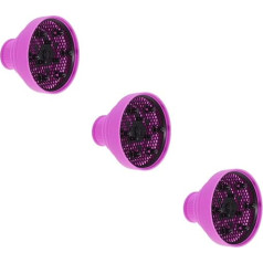 VALICLUD 3 Stück Faltbarer Haartrockner Diffusor für Lockiges Haar Styling Lösung für Wellige Frisuren Tragbar und Schonend für Ihre Haare für Reisen und Täglichen Gebrauch