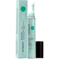 Cureskin Under Eye Gel für Augenringe für Frauen und Männer | Bio-Peptid Under Eye Gel zur Reduzierung von Augenringen, Schwellungen & Falten | Unteraugencreme für Männer und Frauen | Entfernung von