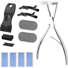 Klebeband In Haarverlängerung Werkzeuge Kits Klebeband Remover Schaber Werkzeugband In Haarverlängerungen Zierzüge Haarklammern Für Frauen Haare