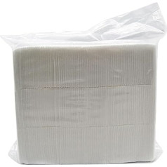 VICASKY 500 Stück Reinigungswatte Schönheitssalonzubehör Kosmetische Reinigungstücher Baumwolltücher Für Den Schönheitssalon Gesichtsreinigungstücher Abschminktücher Aus Baumwolle Weiß