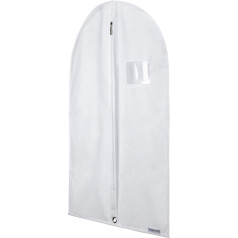 HANGERWORLD 30 Inch Childrens White Breathable Baby Toddler Clothes Cover Bag