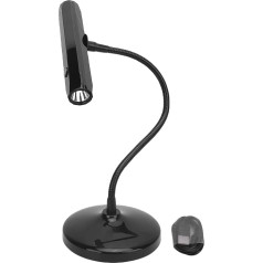 Dpofirs Schwanenhalslicht für Gelnägel, 9W Kabellose Blitzhärte Lampe USB Wiederaufladbar, 360 Grad Rotatable 60er Timer Maniküre Trockner für Home Nagel Salon (BLACK #12)