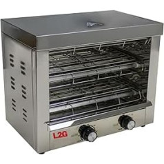 A151.600 Stainless Steel 2-Tier Toaster