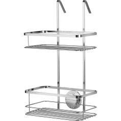 Croydex Shower Caddy Chrome One Size