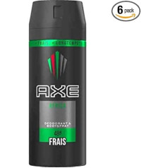 6 x Axe Deodorant Spray Deodorant Body Spray 150 ml Africa 6 x 150 ml