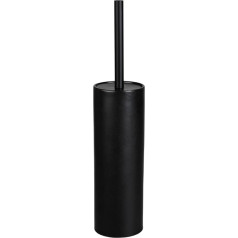 WENKO Casoli Ceramic Toilet Brush Set Black