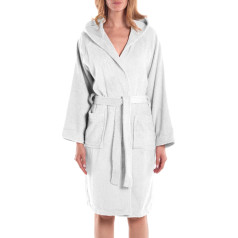 Caleffi Unisex Minorca Hooded Bathrobe