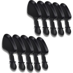 Raclette Pan Non-Stick 1 to 12 Pieces Mini Scraper Triangular Compatible with Tefal Raclette Machine Ergonomic Design and Easy to Clean SOS ACCESSOIRE (10)