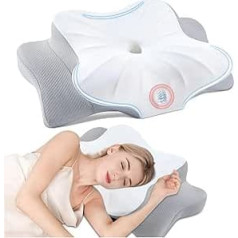 DONAMA Side Sleeper Pillow Memory Foam Pillow Ergonomic Neck Pillow Pillow