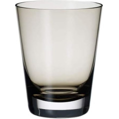 Villeroy & Boch Colour Concept Water Glass Smoke, 290 ml, Crystal Glass, Transparent/Grey