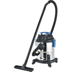 Bikain DIPL20L 3 in 1 Vacuum Cleaner Fluid Ash and Dust Silver