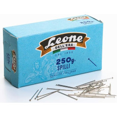 Dell'Era Nickelplated Lion Pins No.5 0.85 x 30 Pack of 250