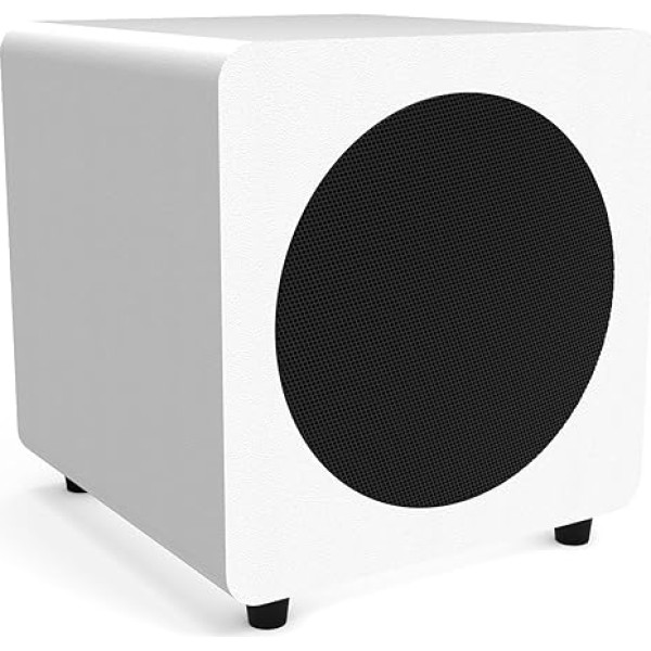 Kanto SUB8V Sealed Powered Subwoofer | Matte White
