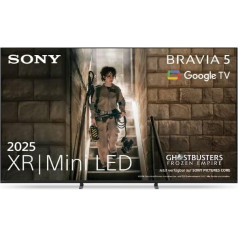 Sony BRAVIA 5 XR Mini LED 85 Inch TV (K85XR55), AI XR Processor, Acoustic Multi-Audio, Dolby Vision/Atmos, IMAX Enhanced, Google TV (2025), Google Cast, Apple AirPlay 2, Game Menu, Smart TV