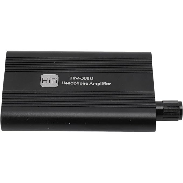 Portable Headphone Amplifier, 2 Stage Gain Switch, Excellent Sound Quality, Wide Compatibility, Rechargeable Lithium Battery, Portable and Lightweight, for MP3
