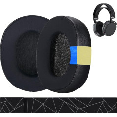 MMOBIEL Ear Pads & Strinband Replacement for SteelSeries Arctis 7/9 / Pro & Prime Wireless Gaming Headphones etc. Cooling Gel Headphones Ear Pads & Elastic Fabric Headband Pad