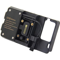 Baceyong USB Navigation Mount Mobile Phone Holder USB Motorcycle Mount Compatible with BMW R1200GS F800GS ADV F700GS R1250GS CRF 1000L F850GS F750GS