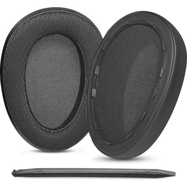 TaiZiChangQin Earpads Replacement Compatible with Hifiman Ananda/Ananda BT Headphones Ear Pads Cushions Mesh Fabric High-Density Foam Black