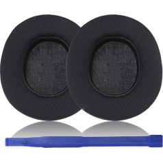 Aiivioll Nova Pro Ear Pads Memory Foam Compatible with SteelSeries Arctis Nova Pro Wireless Gaming Headset Ear Pads Black (Original Mesh)