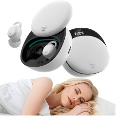 In-Ear Sleep Small Headphones Mini Invisible Sleep Earbuds for Small Ear Canals Bluetooth Earphones for Sleeping Wireless Ear Buds Noise Cancelling TWS Wireless Earphones Bluetooth for iPhone