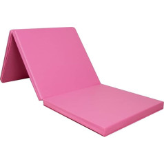 CCLIFE 180 x 60 x 5 cm Folding Soft Floor Mat, Gym Mat, Fitness Mat, Gymnastics Mat, Non-Slip Sports Mat, Play Mat