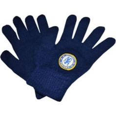 Chelsea Big Crest Knitted Gloves - Black
