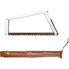 SPYMINNPOO Folding Hand Saw, Manganese Steel Hand Saws, Portable Multifunctional Saw with Handle for Camping, Survival Wood Processing Outdoors