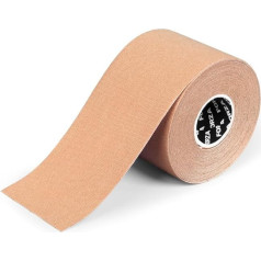 FORZA Kinesiologie Band 5cm x 5m | Wasserfestes, elastisches therapeutisches Tape zur Unterstützung von Gelenken und Muskeln – latexfrei und hautfreundlich