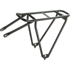 Mountain Bike Pannier Rack, MTB Bicycle Pannier Rack with Max. Load 25 kg for SachsenRAD R8 Flex III, Aluminium Alloy with Reflector