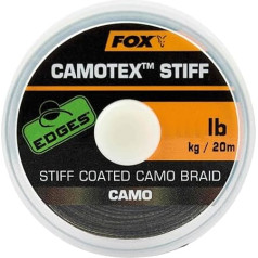 Fox Camotex Soft Coated Camo Braid 20 m Leader Cord