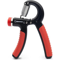 Exology Fitness 2 Pieces 5-60 kg Grip Strengthener Training Device - Adjustable Handles Strength with Stainless Steel Spring for Strong Wrists, Fingers, Forearm, Hands