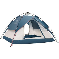 Tents Dome Frame Pop-up Outdoor 3-4 Person Camping Thickening Portable Automatic Pop-Up Quick Pop Outdoor Camping Equipment