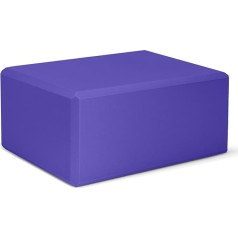 Yoga-Block, großer Yoga-Block, 22,9 x 15,2 x 10,2 cm, stabile Yoga-Schaumstoffblöcke, hohe Dichte und rutschfeste Oberfläche für Yoga, Pilates und Stretching, Fitness-Zubehör für Stabilität und