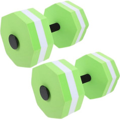 Kisangel Poolgewichte Hanteln 2 Stück Wasserhanteln Für Aquatic Fitness Leichtes Workout-hantelset