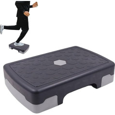 Fitness Step - Haushalts-Fitnessstepper | Rutschfeste Stufen für Körperformung und tägliches Training zu Hause für Teenager, Erwachsene, Wohnungsbewohner, Trainer, Kinder und