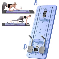 Pilates Board, Multifunctional Abdominal Board, Core Workout Equipment, Adjustable Fitness Tool, Compact and Portable, Excellent Home Exercise Tool, 105 x 40 cm